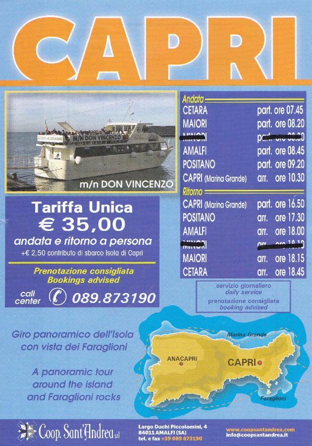 Dafne Holiday Agerola Bagian luar foto